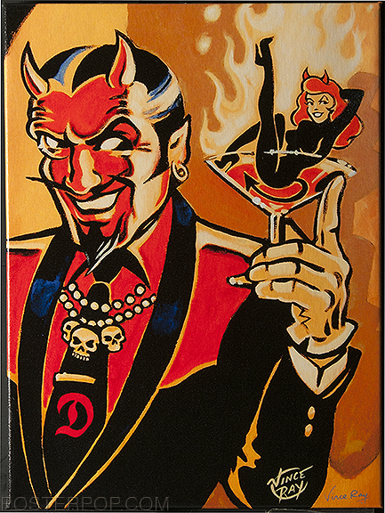 Von Franco Freaky Tiki's Tower Records Poster Pop Sticker Pack